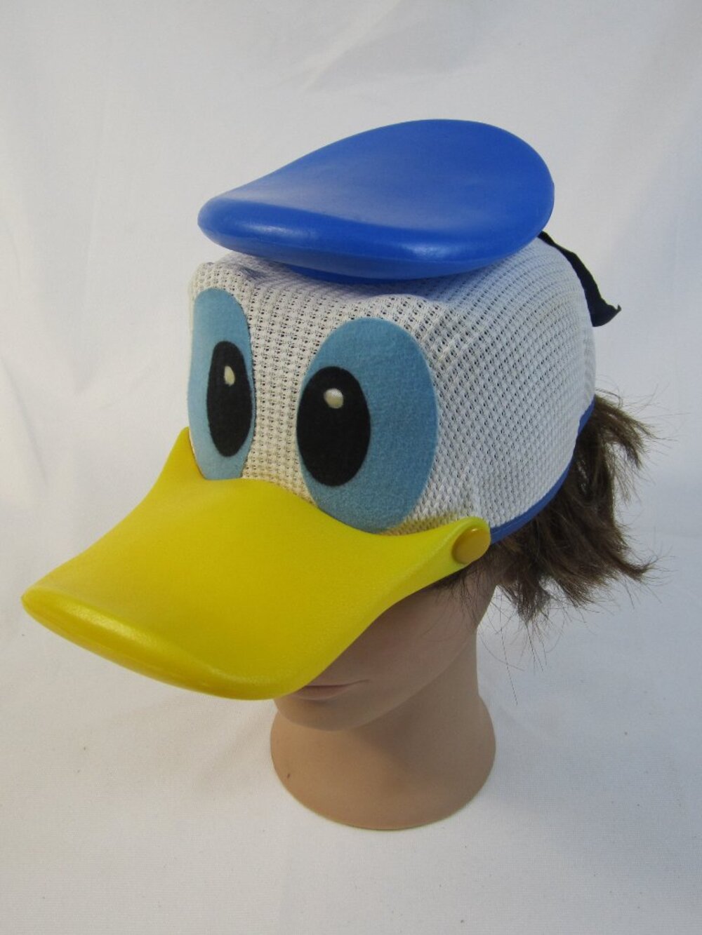 Vintage Donald Duck Squeaker 3D Mesh Kids Hat Cap Walt Disney World Park